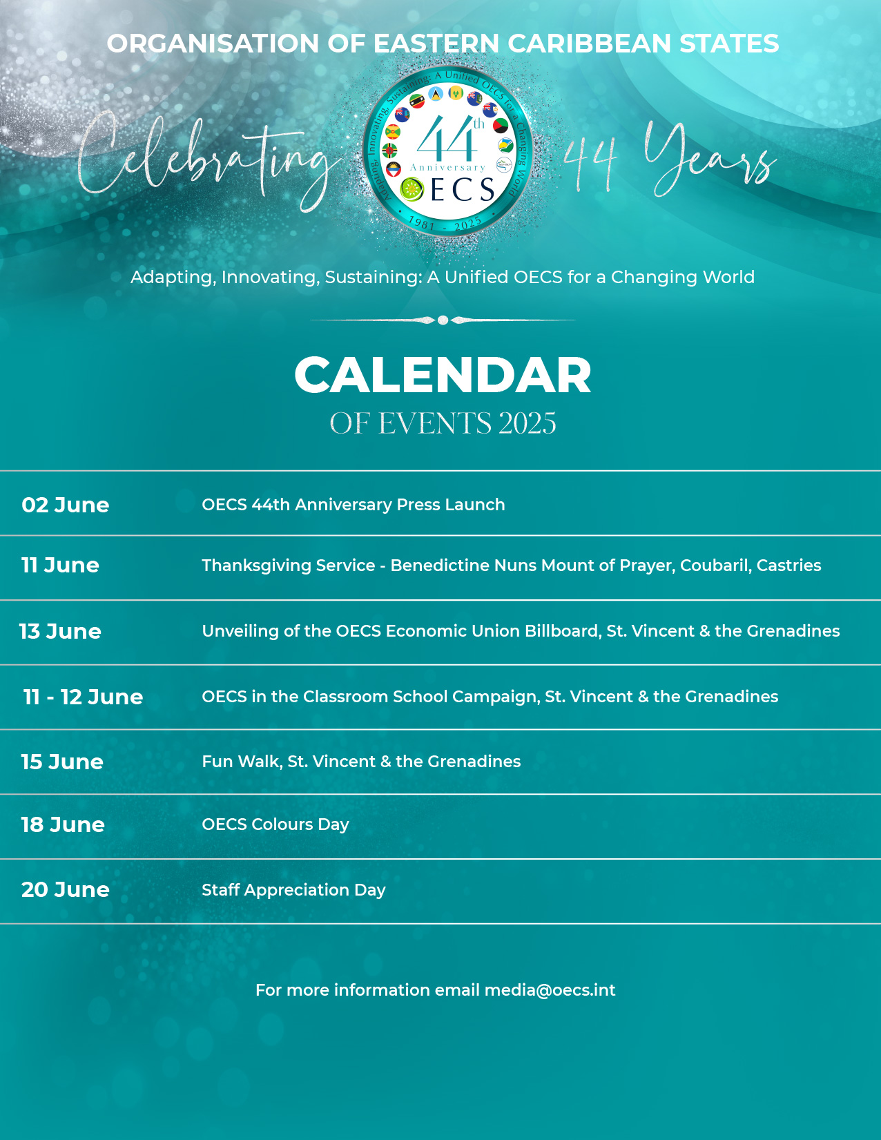 Anniversary Calendar 44