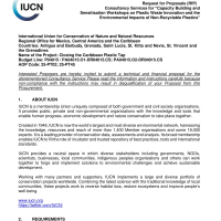 IUCN - Capacity building and sensitisation workshops on plastic waste innovation and the environmental impacts of non-recyclable plastics. 