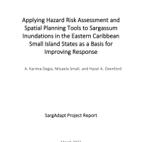 IWEco Project - Applying Hazard Risk assessment and Spatial Planning Tools to Sargassum Inundatons in the Eastern Caribbean Small Island States as a Basis for Improving Response